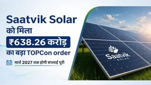 Saatvik Solar Bags 638 Cr TOPCon Deal